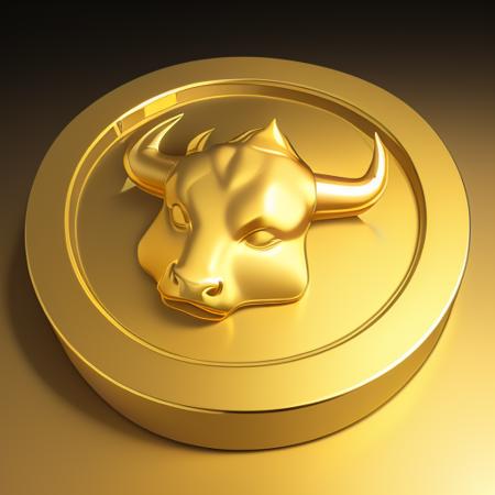 00005-1559907658-A gold coin,(an Bull on coin_1.25),(Pure Gold_1.1),(cartoon,3d_1.3),(masterpiece, top quality,best quality, official art, beauti.png